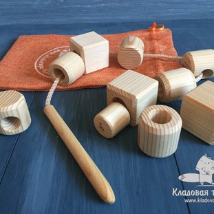 Шнуровка 3D крупная - 2