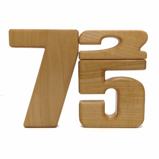 Тактильный состав числа (бук) - 17