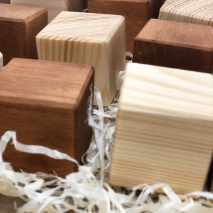 Кубики деревянные - 3